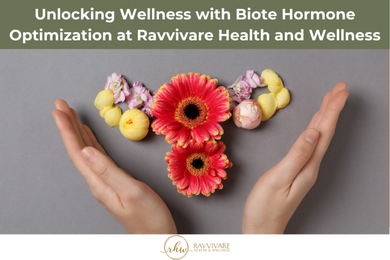 Unlocking Wellness with Biote Hormone Optimization at Ravvivare Health and Wellness